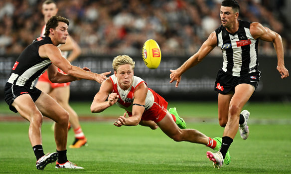 Isaac Heeney is the Sydney Swans’ most widely recognised player.