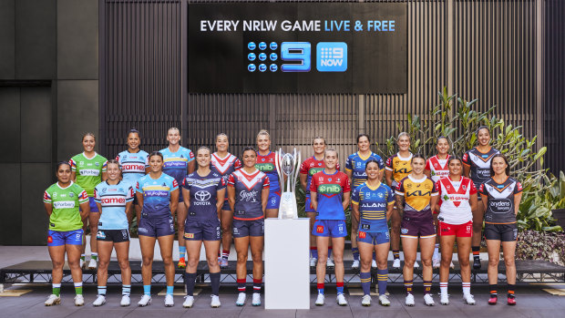 The NRLW season starts next Saturday, with all games available live and free on the Nine Network.