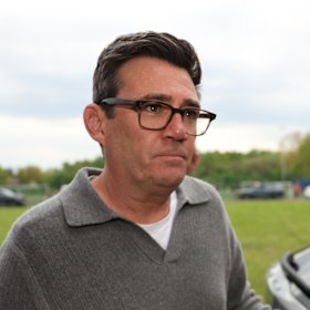 Photograph of Andy Burnham, Mayor of Greater Manchester, last week.