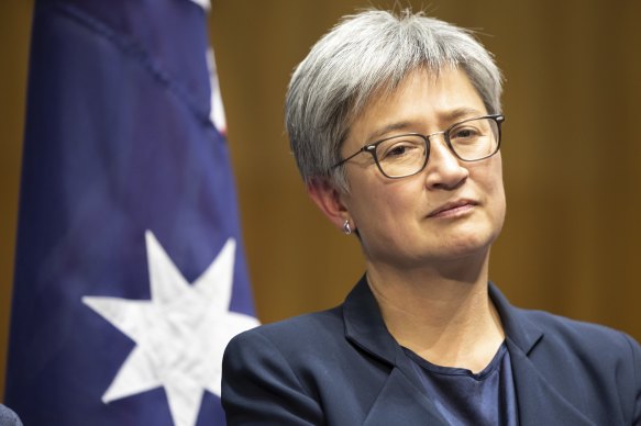 Australian Foreign Affairs Minister Penny Wong.