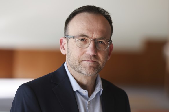 Greens leader Adam Bandt has been criticised by a reader for helping the Coalition block Labor initiatives.