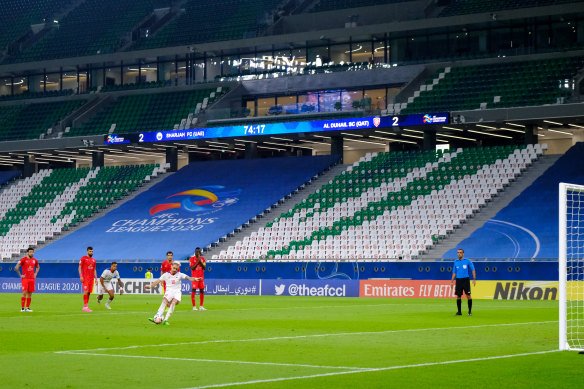 The AFC Champions League is being completed in Qatar, the worst-hit country in the Middle East by the pandemic.