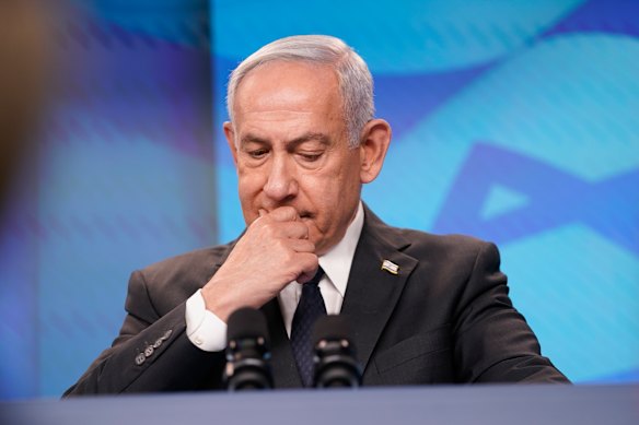 Israeli Prime Minister Benjamin Netanyahu.