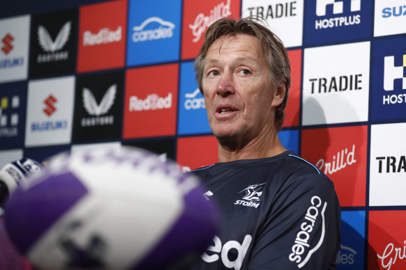 Craig Bellamy speaks to the media during a press conference ahead of his 500th game.