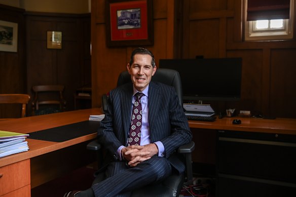 Melbourne High principal Tony Mordini.