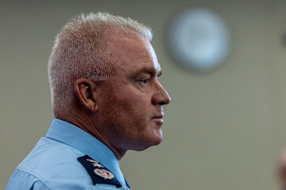 NSW Police Commissioner Mal Lanyon holds public safety concerns regarding a planned protest. 