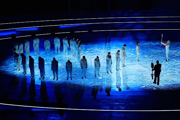 The Milano Cortina Winter Paralympics opening ceremony in Verona, Italy.