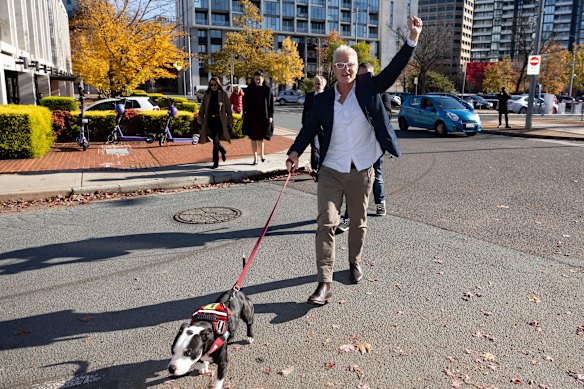 David McBride arriving at the ACT Supreme Court, in Canberra