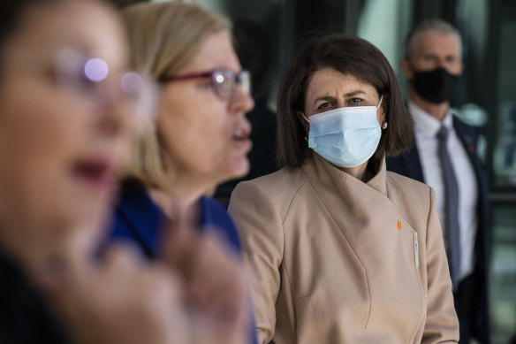 Premier Gladys Berejiklian will reveal the extended lockdown measures at her 11am update on Wednesday.