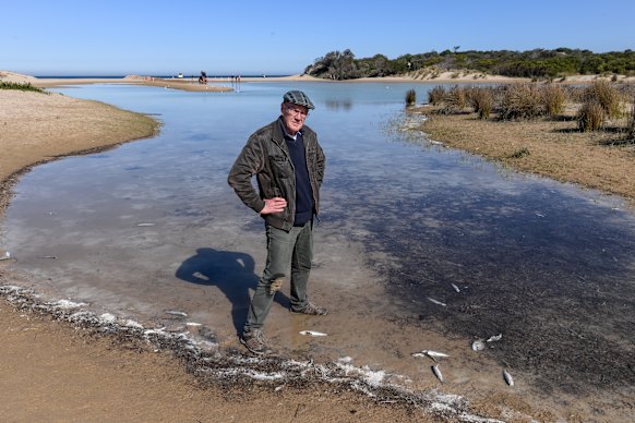Friends of Anglesea River co-founder Keith Shipton.