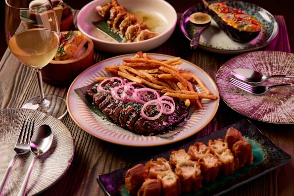 Bold Southeast Asian flavors at neon-lit hideaway Makan.