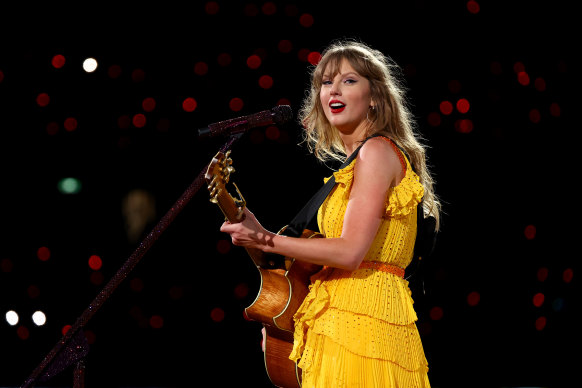 Taylor Swift last month played her biggest shows at the MCG.