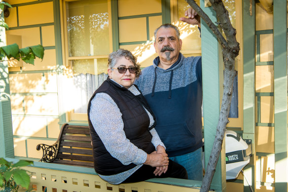 Maria and Lou Larubina are taking legal action to recoup money from a travel company that refused to refund their deposit on a trip cancelled because of the pandemic.