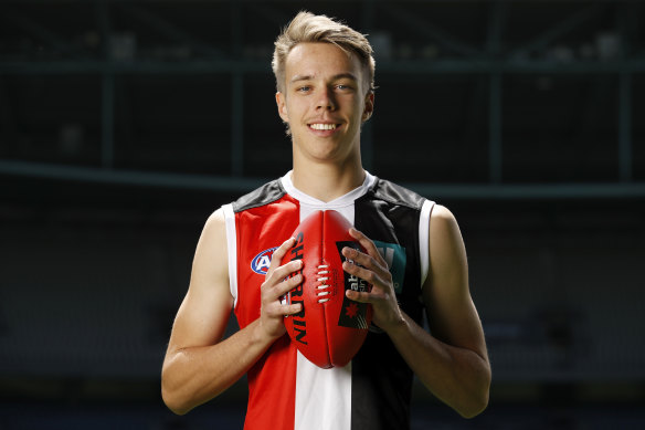 New St Kilda draftee Matthew Allison has plenty of football in his family tree.