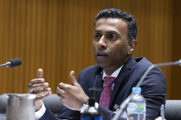 Optus managing director of networks Lambo Kanagaratnam.