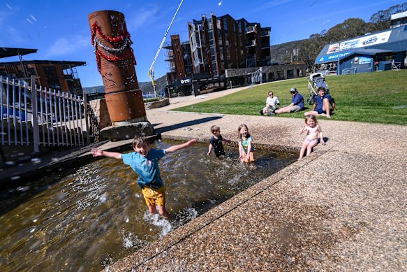 Families at Falls Creek fear their businesses will suffer without their childcare centre. 