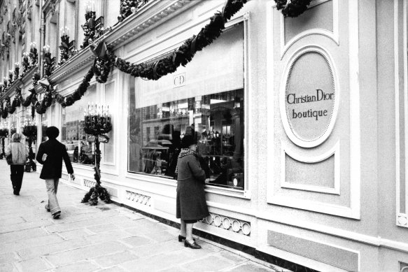The Dior boutique at 30 Avenue Montaigne.