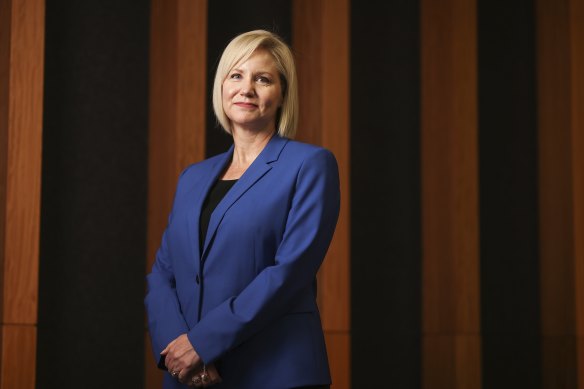 AUSTRAC chief executive Nicole Rose.