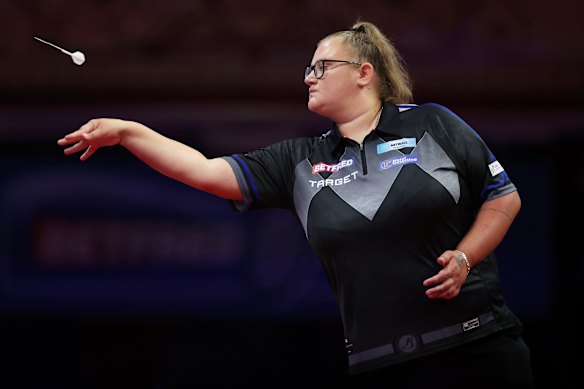 Beau Greaves at a tournament in England earlier this year.