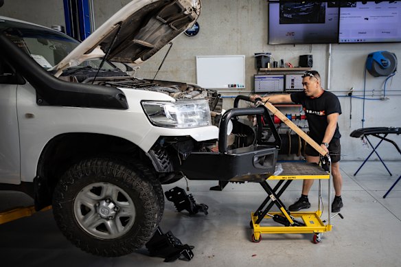 Rico Casaol from Braven X makes modifications to 4WD and SUVs.