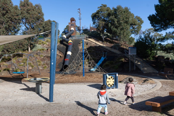 The popular “Pirate Ship Park” in Point Cook attracts visitors from across Melbourne but has no public toilets.