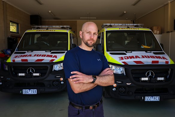 Paramedic Luke Baird calls Lorne home, but has struggled to find a long-term rental in the area. 