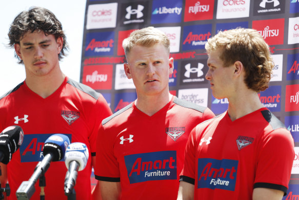 Make it happen: Garrett McDonagh, centre, at The Hangar. 