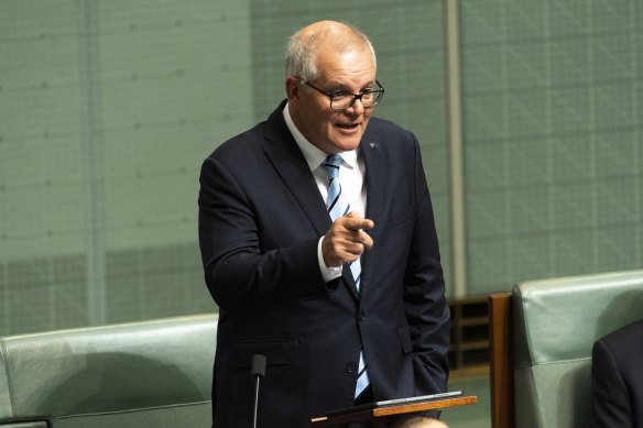 Scott Morrison says today’s motion is ‘entirely partisan’. 