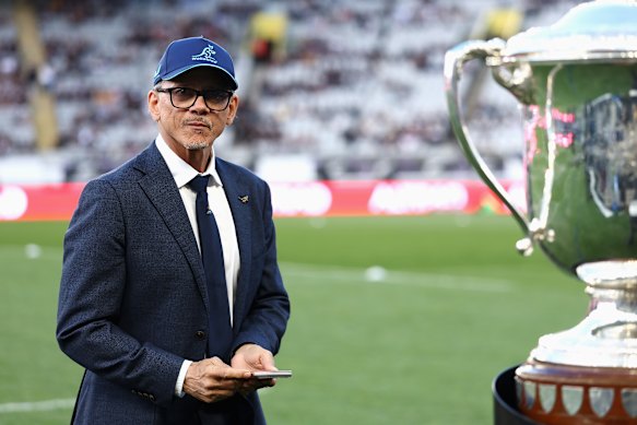 Wallabies head coach Les Kiss.