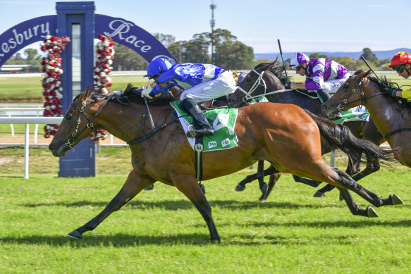 De An Andretti returns from a career-threatening illness at Rosehill on Saturday.