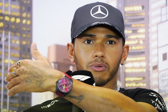 Lewis Hamilton made headlines with his comments on the Australian Grand Prix. 