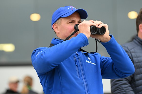 Domeland trainer Nacim Dilmi.