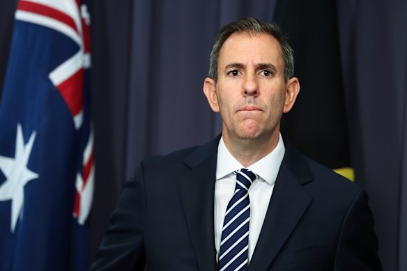 Treasurer Jim Chalmers.