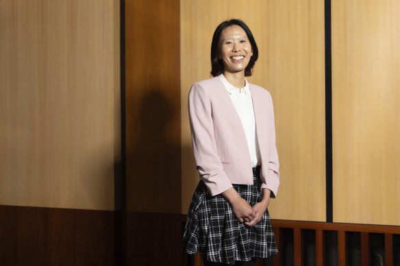 Alice Leung in Parliament House ahead of the awards on Tuesday.