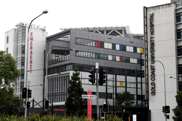 Dr Gerrard is the Director of Infectious Diseases at Gold Coast University Hospital (pictured)