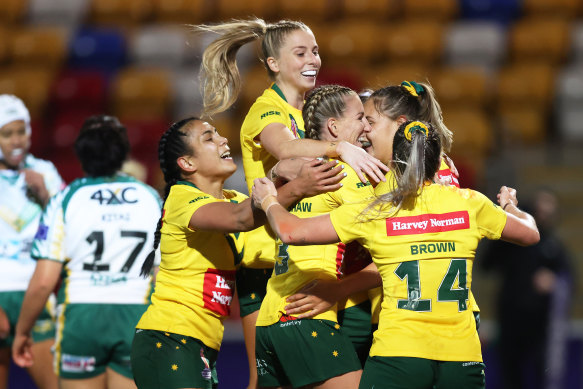 Australia next face France on Monday (AEDT) with another big win expected.