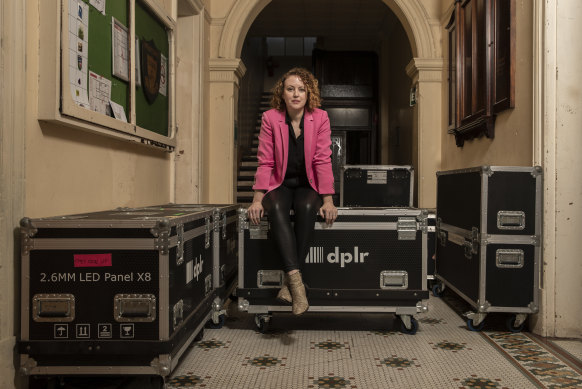 Sydney Fringe director Kerri Glasscock says the festival’s cancellation is “just devastating”.