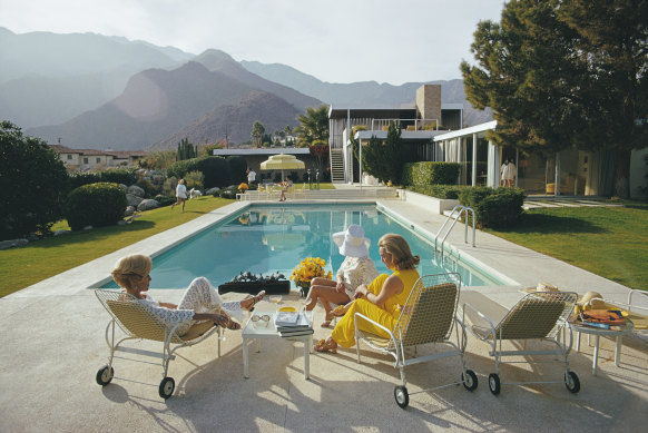 The Kaufmann House immortalised in Slim Aarons’ iconic ‘Poolside Gossip’ from 1970.