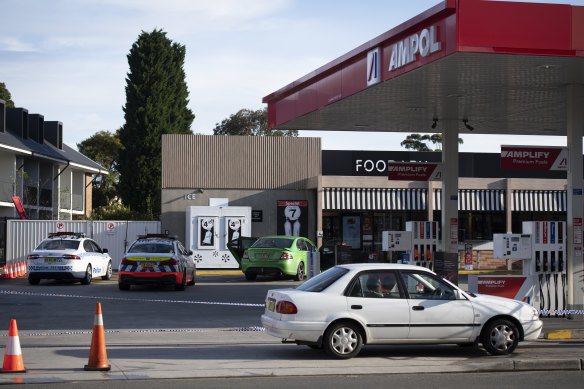 The vehicle and the 36-year-old driver were located at a service station in Croydon, about eight kilometres west of the original traffic stop.