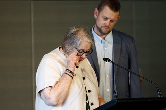 Walls’ sister Annette Coonan was fiercely protective of her brother.