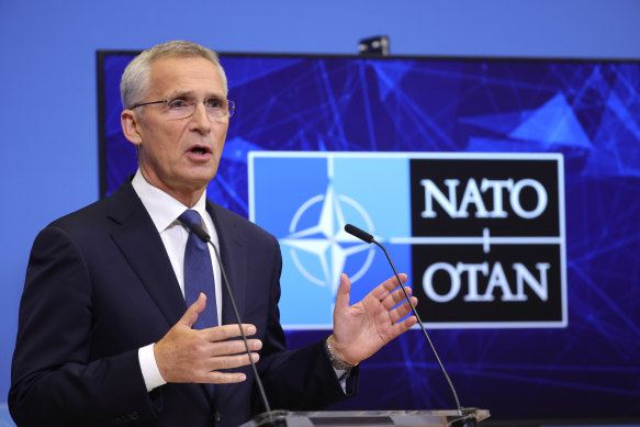NATO Secretary General Jens Stoltenberg.