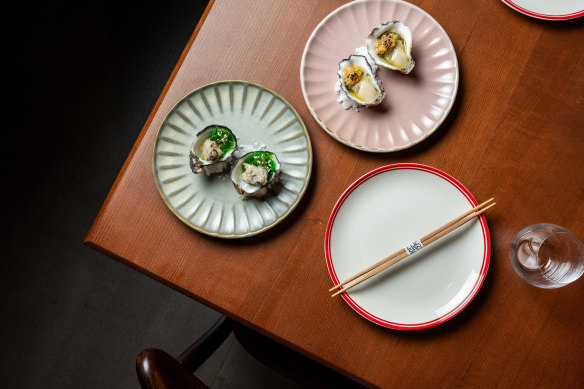 Chef Luke Mangan is at the helm of the hotel’s French izakaya, Luc-San.