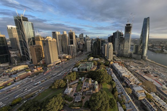 From every angle, Sydney’s skyline has changed.