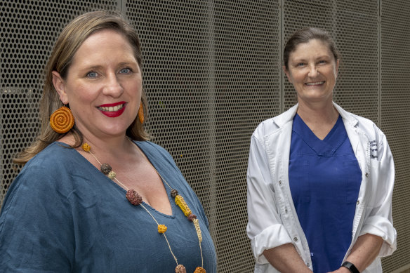 Associate Professor Misty Jenkins and Professor Kate Drummond are working on treatments for an aggressive form of brain cancer.