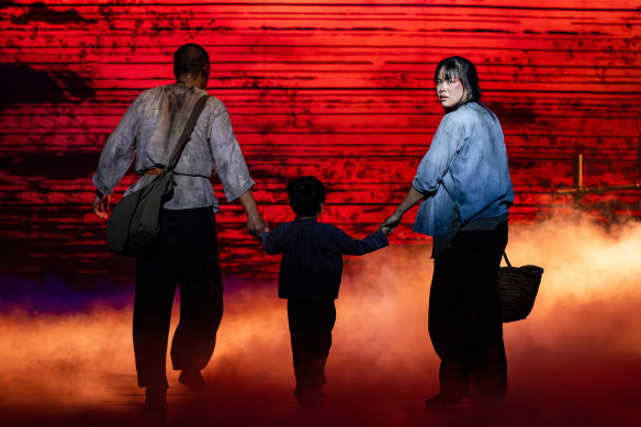 Miss Saigon tells the story of the US retreat from Vietnam.