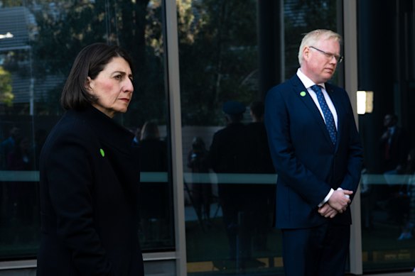 Gareth Ward was a minister in the government of Gladys Berejiklian before the allegations came to light.