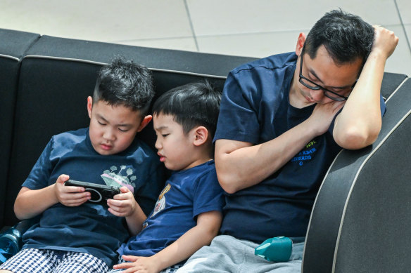 Shopping at Chadstone takes its toll.