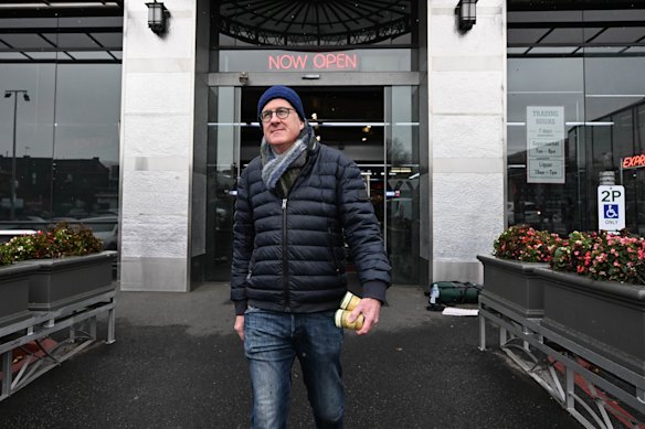 A must for mustard: Aleks Owczarek drove from Northcote to shop at Leo’s in Kew, which will close next year.
