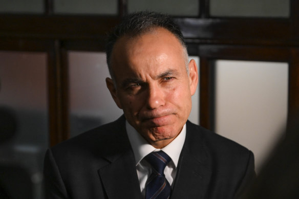 Opposition Leader John Pesutto at the Victorian parliament on Tuesday. 