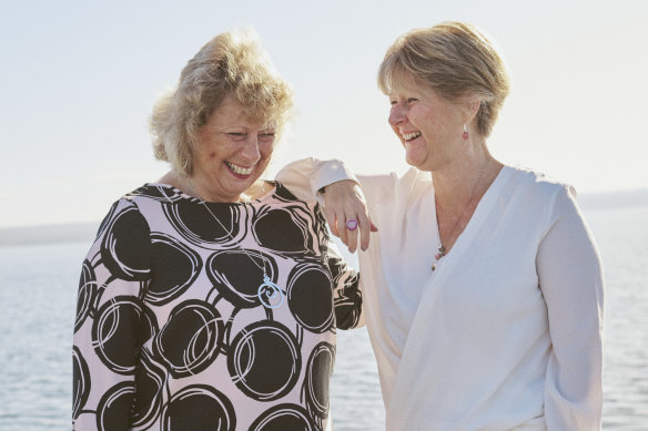 Michelle Clancy (left): “If a woman hasn’t got genuine friends, she’s missing out on an awful lot.”